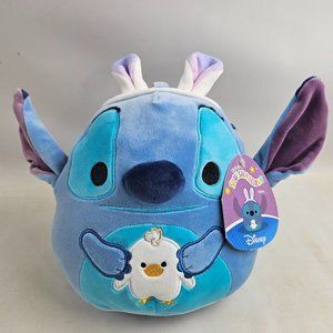 Squishmallow Disney Stitch Bunny Ears Plush 8" Easter 24 Kellytoy NEW